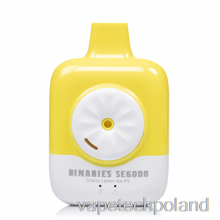 Vape Pen Horizon Binaries Se6000 Jednorazowe Wiśniowe I Cytrynowe Lody